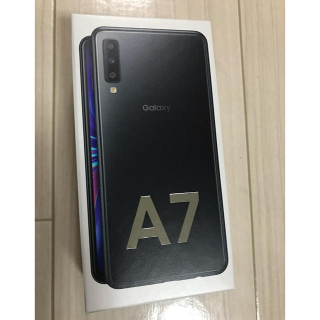 【新品未開封】Galaxy A7 64GB ブラック 黒 対応