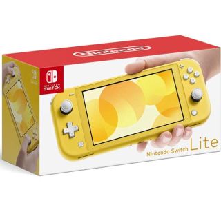 ニンテンドースイッチ(Nintendo Switch)の任天堂　nintendo Switch lite イエロー新品未開封(家庭用ゲーム機本体)