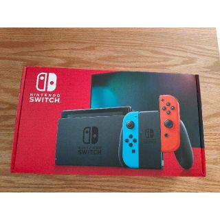 ニンテンドースイッチ(Nintendo Switch)のNintendo Switch JOY-CON(L) ネオンブルー/(R) ネオ(家庭用ゲーム機本体)