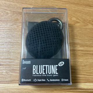 イデアインターナショナル(I.D.E.A international)のBLUETUNE BEAN Bluetoothスピーカー　ブラック(スピーカー)