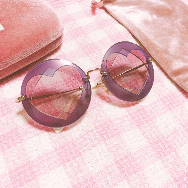 miumiu サングラス ハート miumiu サングラス ハート