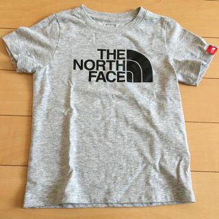 ザノースフェイス(THE NORTH FACE)のTHE NORTH FACE Tシャツ　グレー　キッズ(Tシャツ/カットソー)