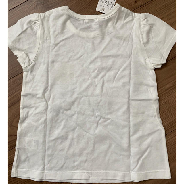 3can4on(サンカンシオン)の【新品】3can4on 花柄 Tシャツ 白 キッズ/ベビー/マタニティのキッズ服女の子用(90cm~)(Tシャツ/カットソー)の商品写真