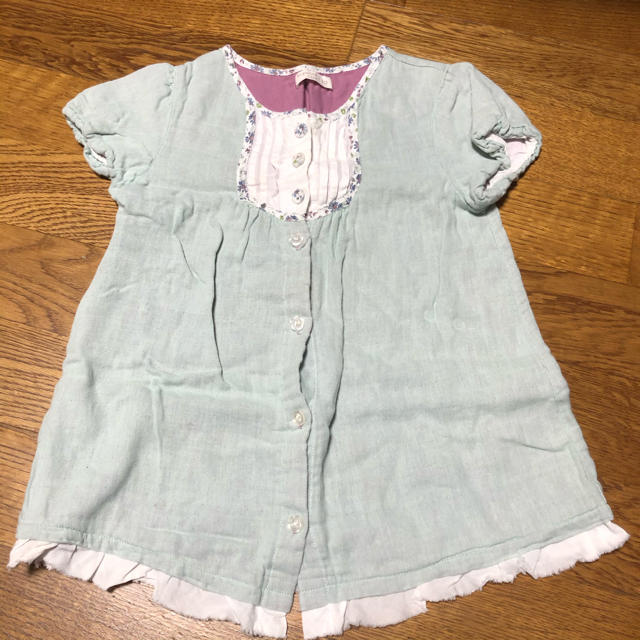 女児　チュニック・ブラウス キッズ/ベビー/マタニティのキッズ服女の子用(90cm~)(Tシャツ/カットソー)の商品写真