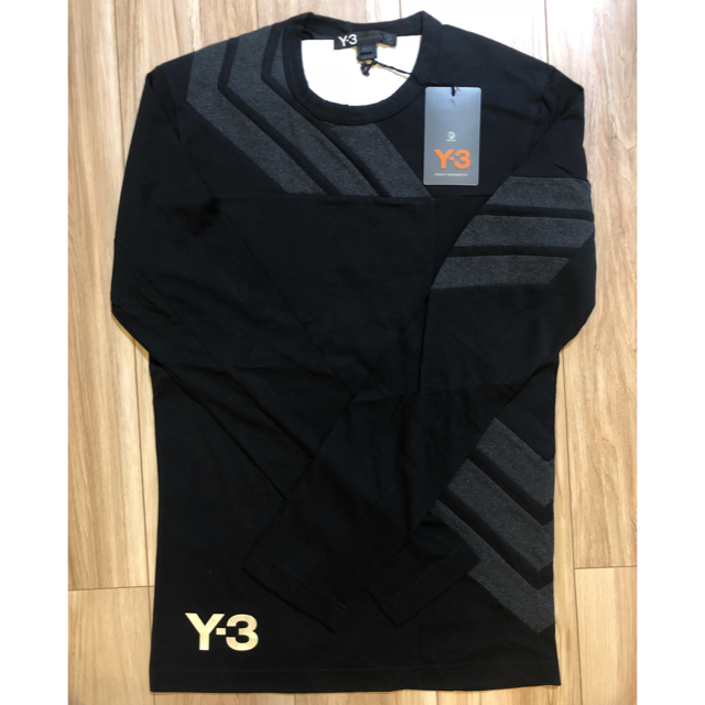 70%OFF 新品 Y-3 ワイスリー AC3576 LS TEE ロンT XS