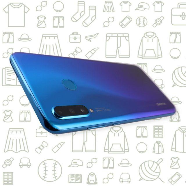 ANDROID(アンドロイド)の【B】HUAWEI_P30lite/MAR-LX2J/64/SIMフリー スマホ/家電/カメラのスマートフォン/携帯電話(スマートフォン本体)の商品写真