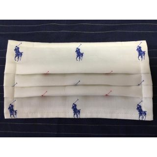 ラルフローレン(Ralph Lauren)の夏用　薄手　プリーツインナーマスク　ラルフローレン(その他)