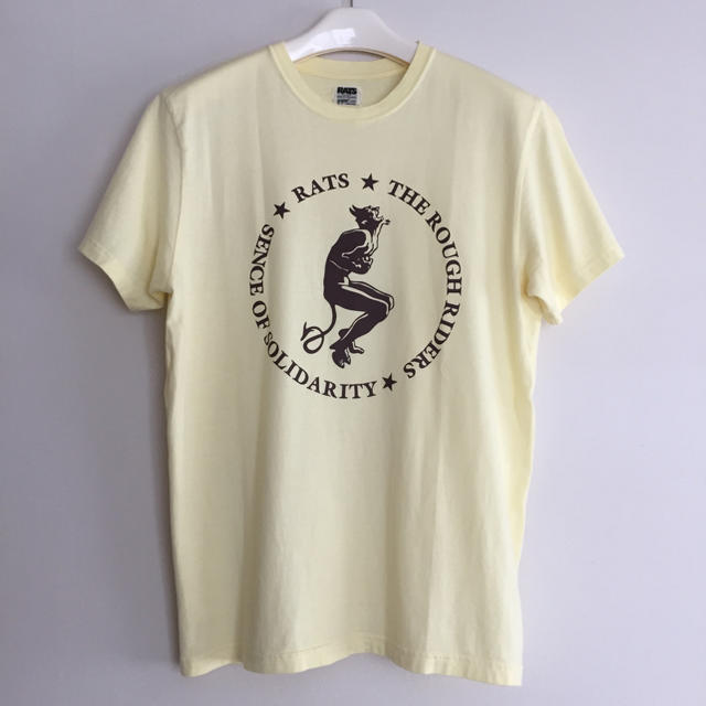 20SS 今季新作 RATS ラッツ サークルデビルプリント半袖Tシャツ L