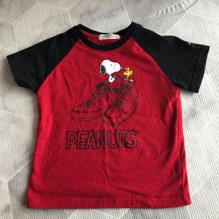 ピーナッツ(PEANUTS)の2点　専用です　1度着用のみ　スヌーピー　Tシャツ　110(Tシャツ/カットソー)