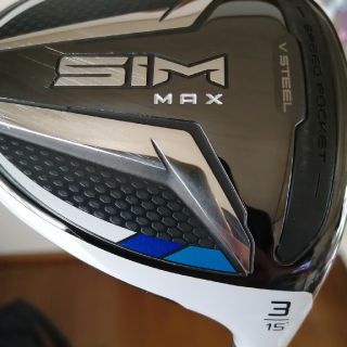 テーラーメイド(TaylorMade)のSIM MAX 3w 15° テンセイ ホワイト 70 x(クラブ)