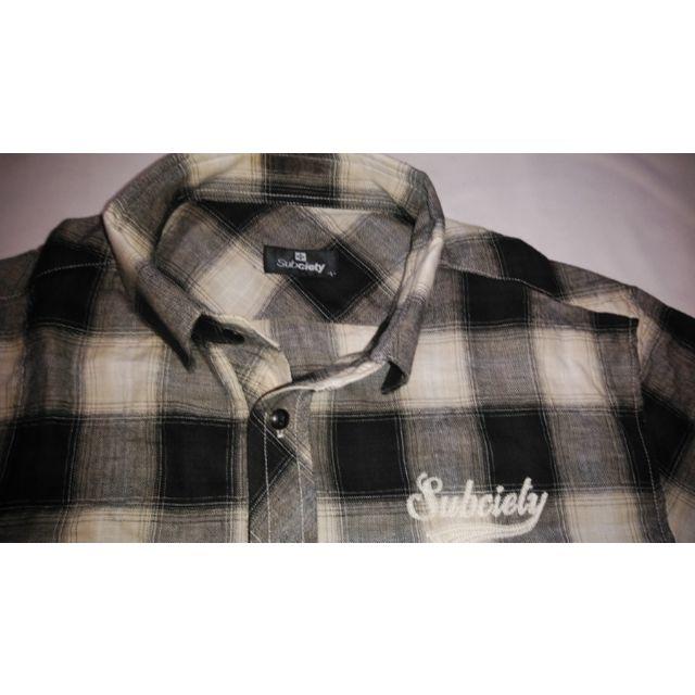 Subciety(サブサエティ)の２点セット・サブサエティ・半袖チェックシャツ メンズのトップス(シャツ)の商品写真