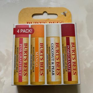 バーツビーズ(BURT'S BEES)のバーツビーズ(BURT’S BEES) リップバーム4本セット(リップケア/リップクリーム)