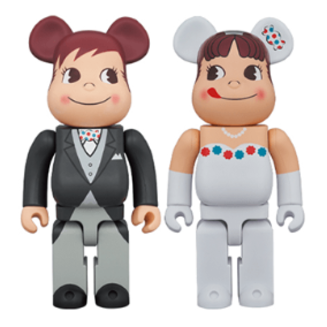 不二家 BE@RBRICK ペコちゃん ＆ ポコちゃん 400％