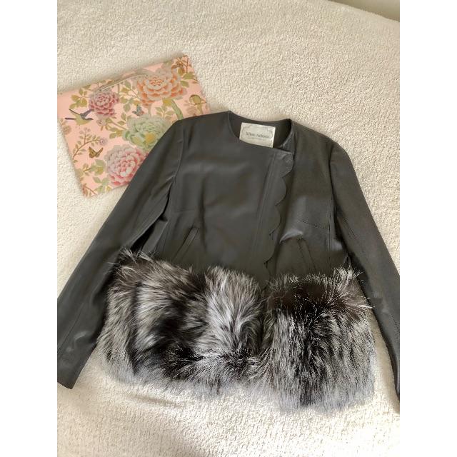 希少 黒入荷! Chesty - chesty ノーカラージャケット 希少 黒入荷! Chesty - chesty ノーカラージャケット