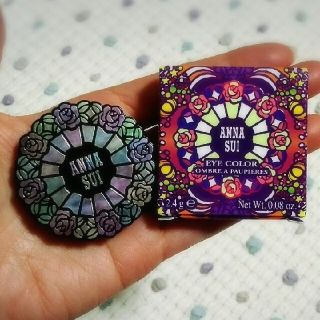 アナスイ(ANNA SUI)の値下げ♡シンガポールで購入♡未使用【アナスイ】アイシャドー(アイシャドウ)