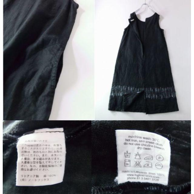 fog linen work(フォグリネンワーク)のフォグリネンワーク fog linen work リネン100% ワンピース  レディースのワンピース(ひざ丈ワンピース)の商品写真