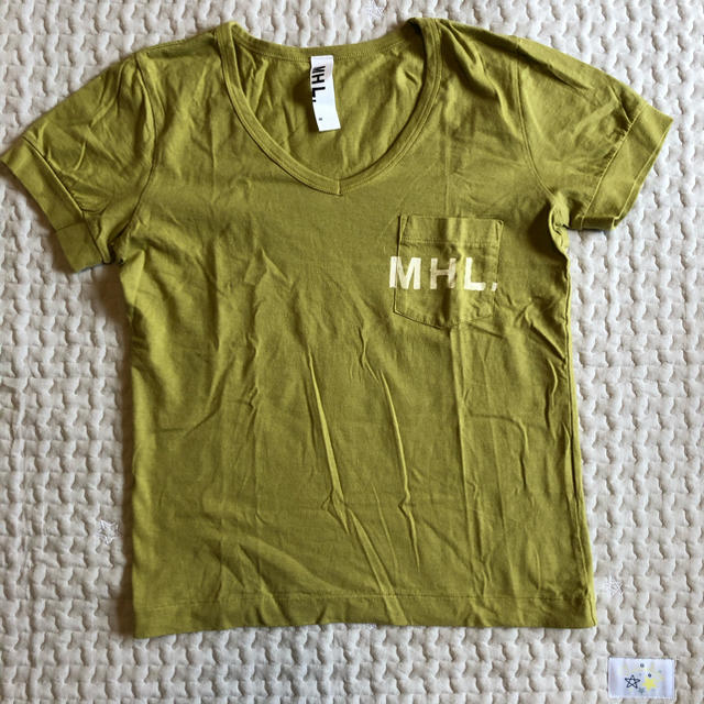 MARGARET HOWELL(マーガレットハウエル)のMHL ピスタチオグリーンTシャツ レディースのトップス(Tシャツ(半袖/袖なし))の商品写真