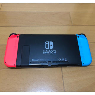 Nintendo Switch ネオンブルー・レッド初期型　美品