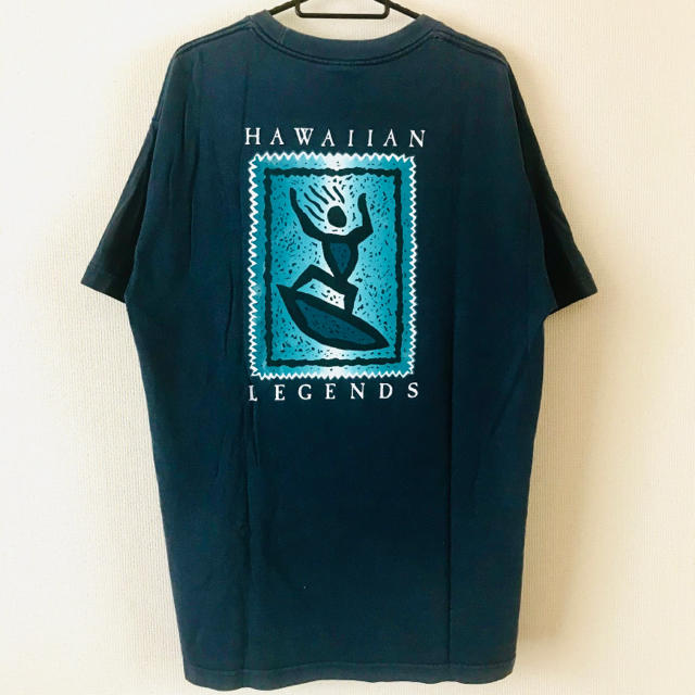 Hawaiian legend ハワイアンレジェンド　Tシャツ　　ネイビー