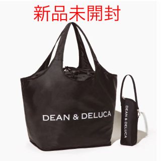 ディーンアンドデルーカ(DEAN & DELUCA)の新品、未開封 DEAN&DELUCA レジかご買い物バッグ＋保冷ボトルケース(エコバッグ)