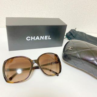 シャネル(CHANEL)のCHANEL サングラス　べっ甲　ブラウン　5204 ケース付　グラデーション(サングラス/メガネ)