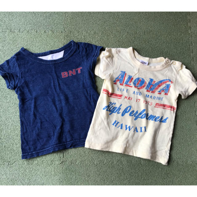 JUNK STORE(ジャンクストアー)のTシャツ 90㎝  2着 キッズ/ベビー/マタニティのキッズ服男の子用(90cm~)(Tシャツ/カットソー)の商品写真