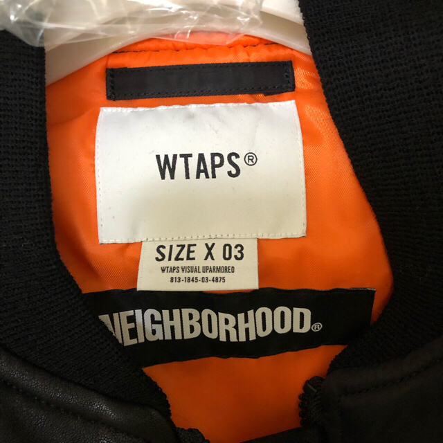 W)taps(ダブルタップス)のWTAPS×NEIGHBORHOOD W1. VE L SIZE 袖WTAPS メンズのジャケット/アウター(ミリタリージャケット)の商品写真