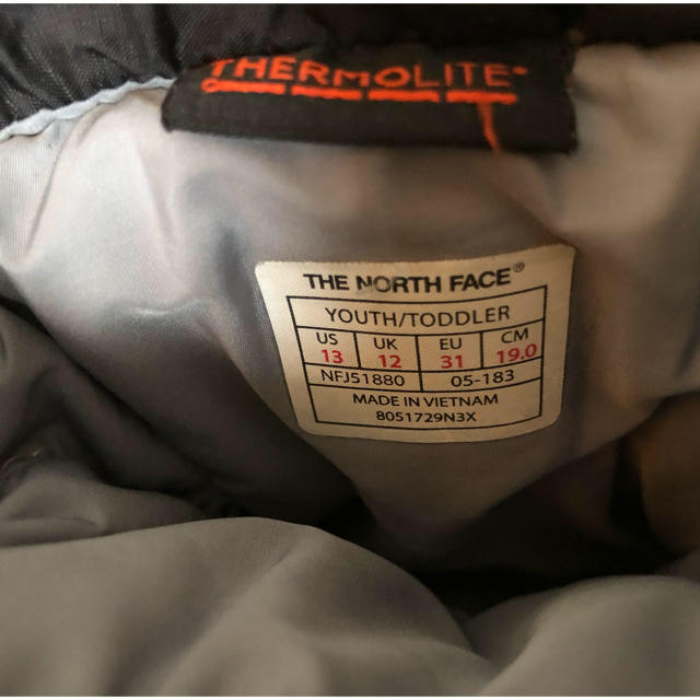 THE NORTH FACE(ザノースフェイス)のノースフェイス　スノーブーツ キッズ/ベビー/マタニティのキッズ靴/シューズ(15cm~)(ブーツ)の商品写真