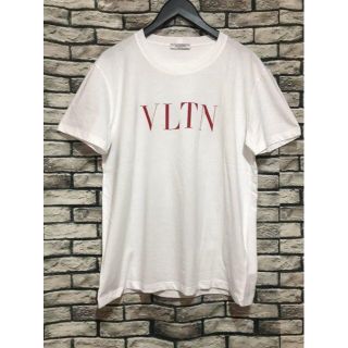 「VALENTINO ヴァレンティノ 19SS VLTNロゴプリントTシャツ ...