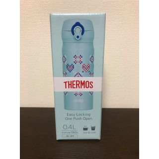 サーモス(THERMOS)のサーモス　水筒　0.4L ブルーステッチ ケータイマグ(水筒)