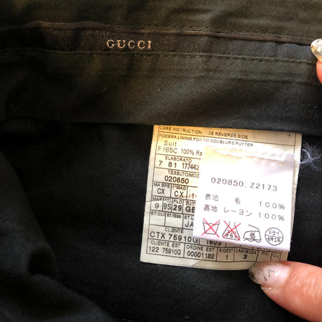 GUCCI - GUCCI スーツの通販 by らぶ's shop|グッチならラクマ GUCCI - GUCCI スーツの通販 by らぶ's shop|グッチならラクマ