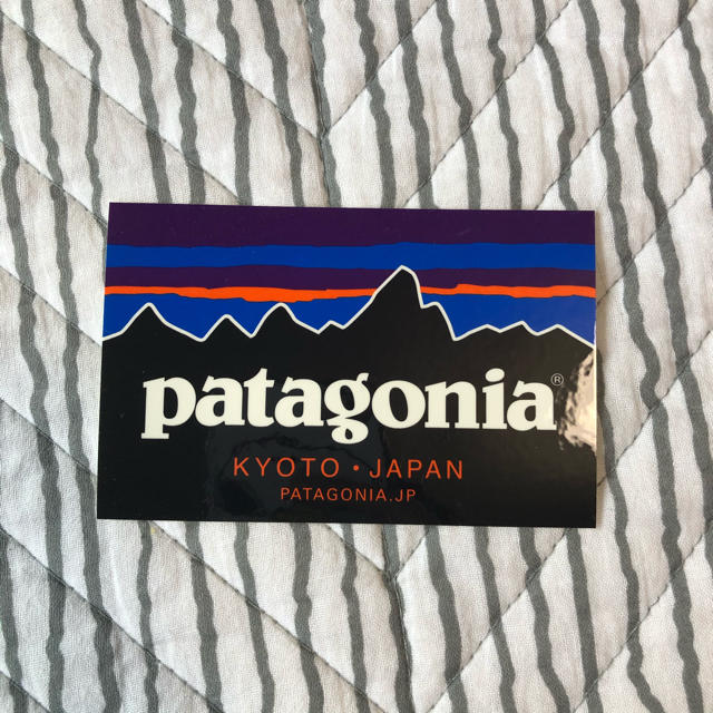 patagonia(パタゴニア)のパタゴニアKYOTO ステッカー エンタメ/ホビーのコレクション(ノベルティグッズ)の商品写真