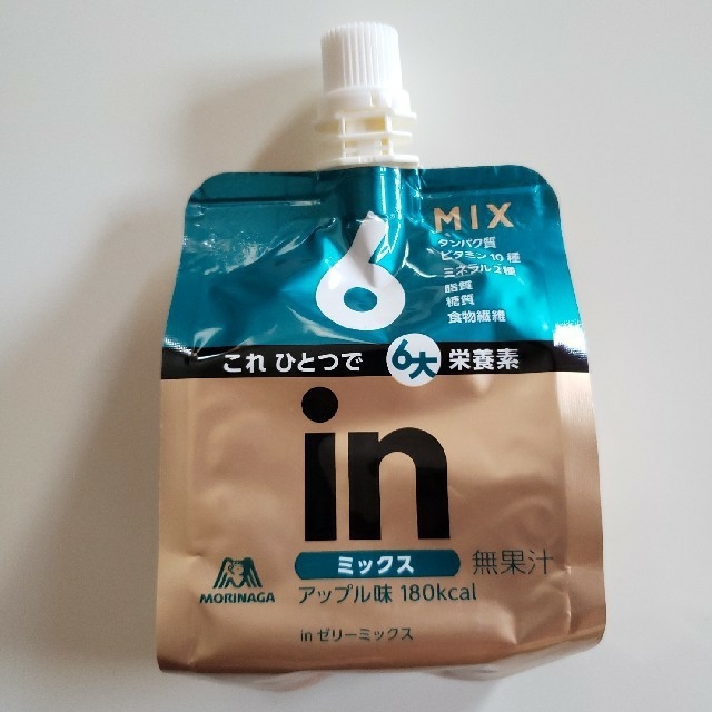 森永製菓(モリナガセイカ)の【お買得】inゼリー　プロテイン10000 4個 ミックス6大栄養素 2個 食品/飲料/酒の健康食品(プロテイン)の商品写真