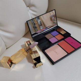 イヴサンローランボーテ(Yves Saint Laurent Beaute)のサンローランシャドウsetとリップ(コフレ/メイクアップセット)