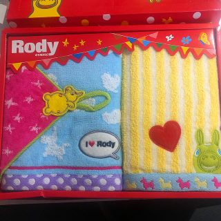 ロディ(Rody)のロディ フェイスタオル プチタオル 2枚 セット タオル(タオル/バス用品)