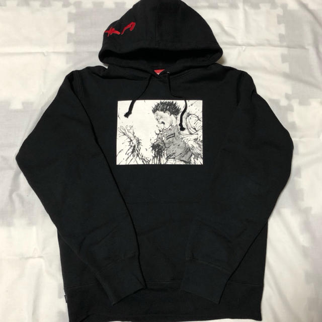 Supreme Akira arm hooded sweatshirt 黒