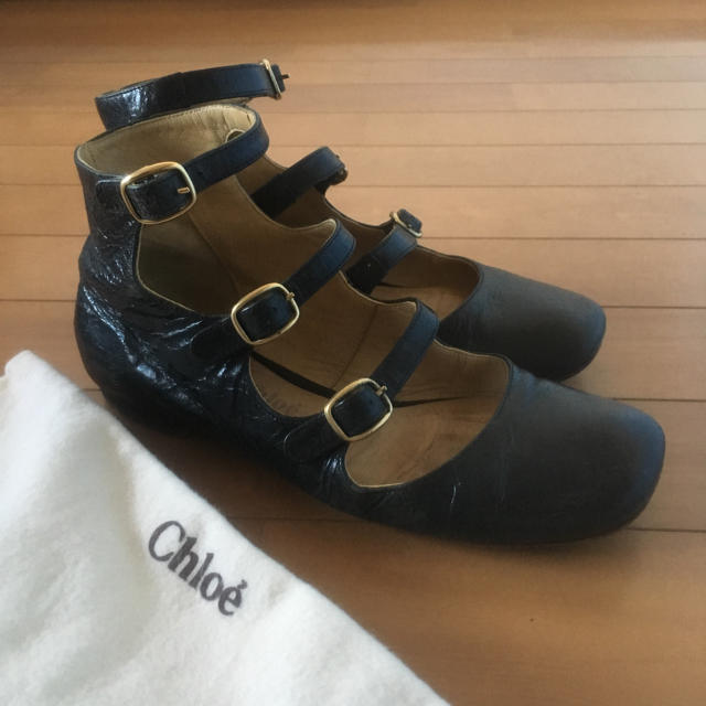 Chloe(クロエ)のクロエコレクションシューズ検)シャネルグッチプラダミュウミュウコーチ レディースの靴/シューズ(ローファー/革靴)の商品写真