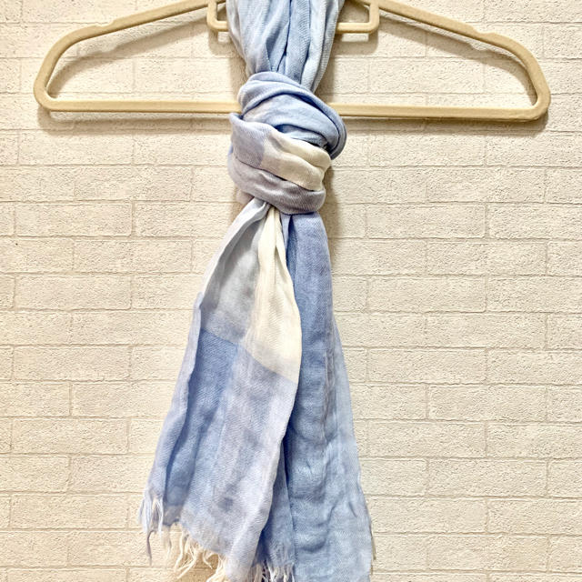 MUJI (無印良品)(ムジルシリョウヒン)の無印良品　綿✖️シルク　ストール レディースのファッション小物(ストール/パシュミナ)の商品写真