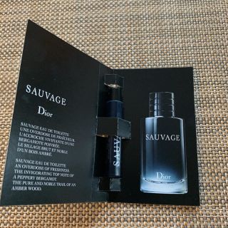 ディオール(Dior)のサンプル　ディオール ソヴァージュ オードゥ トワレ 1ml(香水(男性用))