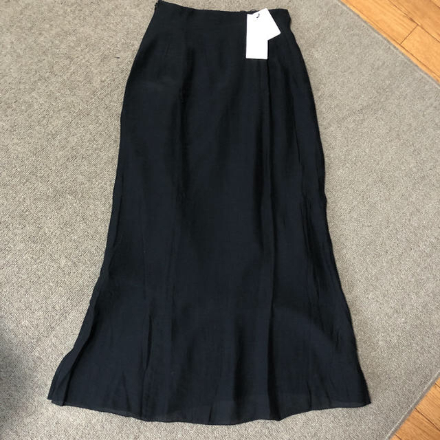 moussy(マウジー)のMOUSSY SHEER LONG SKIRTAラインスカート レディースのスカート(ロングスカート)の商品写真