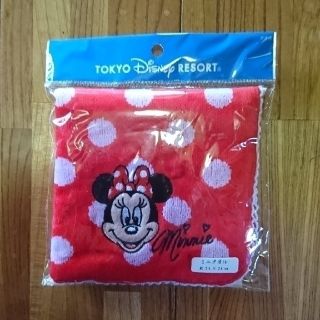 ディズニー(Disney)のさんさん専用　ミニー  ミニタオル(ハンカチ)