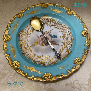 マイセン(MEISSEN)の【カルディヤック ／クリストフル】アイスクリームスプーン ‘‘ ルネサンス ’’(食器)