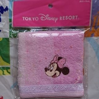 ディズニー(Disney)のツリーさん専用 ミニー ミニタオル(ハンカチ)