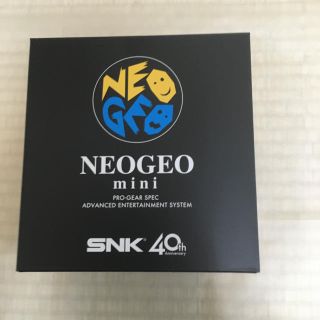 ネオジオ(NEOGEO)のNEOGEO MINI(家庭用ゲーム機本体)