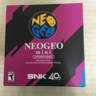 ネオジオ(NEOGEO)のみそしる 様 専用 NEOGEO MINI INTERNATIONAL(家庭用ゲーム機本体)