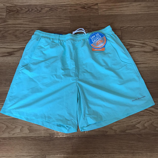 Columbia PFG shorts US Mサイズ　ターコイズ