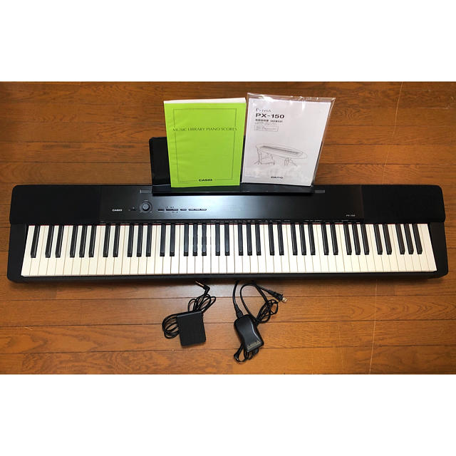 電子ピアノ CASIO カシオ Privia PX-150BKのサムネイル