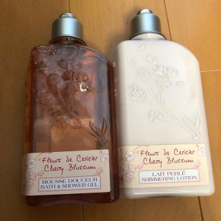 ロクシタン(L'OCCITANE)のロクシタン　シャワージェル&シマーリングボディミルク(ボディローション/ミルク)