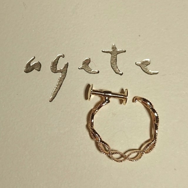 agete - agete K10 イヤリング (片方)の通販 by メイ☆'s shop