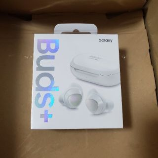 サムスン(SAMSUNG)の新品未開封 Galaxy buds+ Samsung white ホワイト 白 (ヘッドフォン/イヤフォン)